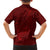 Oxblood Polynesia Family Matching Long Sleeve Bodycon Dress and Hawaiian Shirt Hawaiian Tribal Hammerhead Shark Tattoo