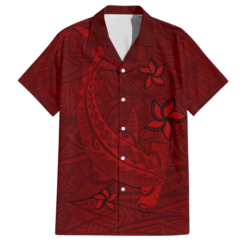 Oxblood Polynesia Family Matching Long Sleeve Bodycon Dress and Hawaiian Shirt Hawaiian Tribal Hammerhead Shark Tattoo