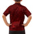 Oxblood Polynesia Family Matching Short Sleeve Bodycon Dress and Hawaiian Shirt Hawaiian Tribal Hammerhead Shark Tattoo