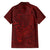Oxblood Polynesia Family Matching Tank Maxi Dress and Hawaiian Shirt Hawaiian Tribal Hammerhead Shark Tattoo