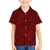 Oxblood Polynesia Family Matching Tank Maxi Dress and Hawaiian Shirt Hawaiian Tribal Hammerhead Shark Tattoo
