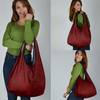 Oxblood Polynesia Grocery Bag Hawaiian Tribal Hammerhead Shark Tattoo LT14 - Polynesian Pride
