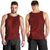 Oxblood Polynesia Men Tank Top Hawaiian Tribal Hammerhead Shark Tattoo