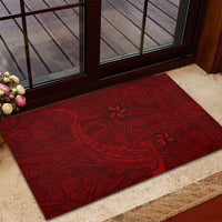 Oxblood Polynesia Rubber Doormat Hawaiian Tribal Hammerhead Shark Tattoo LT14 - Polynesian Pride