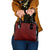 Oxblood Polynesia Shoulder Handbag Hawaiian Tribal Hammerhead Shark Tattoo