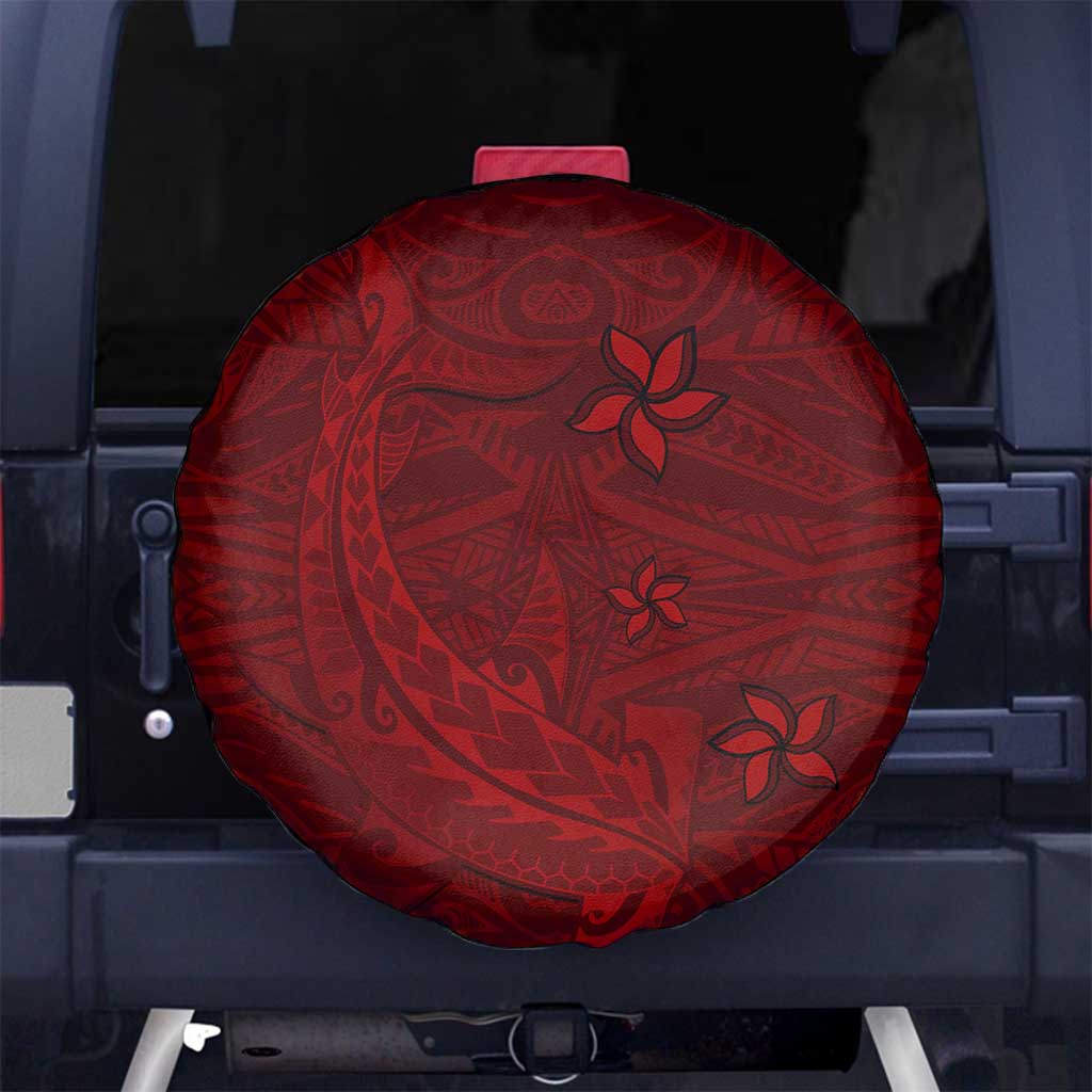 Oxblood Polynesia Spare Tire Cover Hawaiian Tribal Hammerhead Shark Tattoo LT14 - Polynesian Pride
