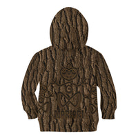 Kioranga Moriori New Zealand Kid Hoodie Kopi Rakau Carving Art LT14 - Polynesian Pride