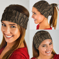 Kioranga Moriori New Zealand Neck Gaiter Kopi Rakau Carving Art LT14 - Polynesian Pride