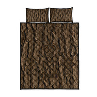 Kioranga Moriori New Zealand Quilt Bed Set Kopi Rakau Carving Art LT14 - Polynesian Pride
