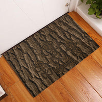 Kioranga Moriori New Zealand Rubber Doormat Kopi Rakau Carving Art LT14 - Polynesian Pride