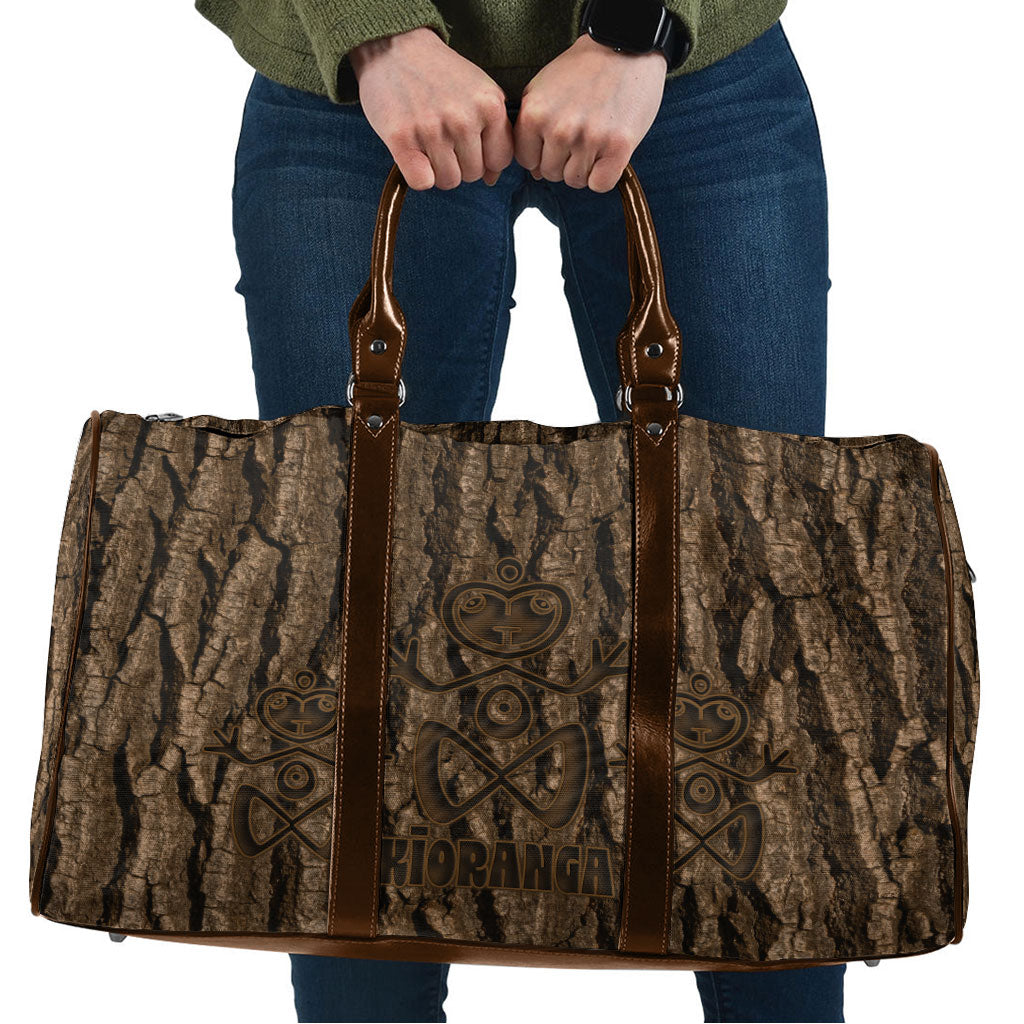 Kioranga Moriori New Zealand Travel Bag Kopi Rakau Carving Art