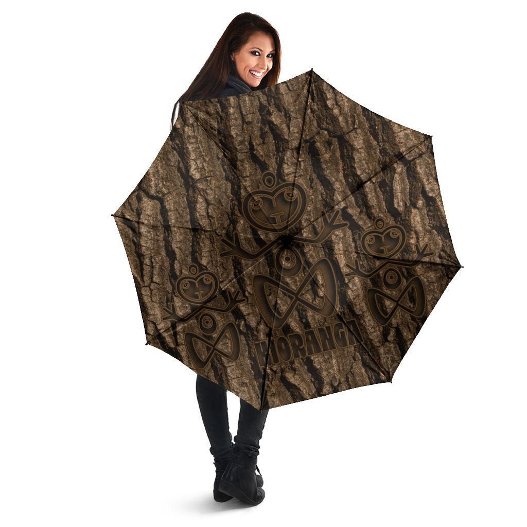 Kioranga Moriori New Zealand Umbrella Kopi Rakau Carving Art LT14 - Polynesian Pride