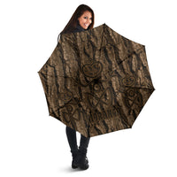 Kioranga Moriori New Zealand Umbrella Kopi Rakau Carving Art LT14 - Polynesian Pride