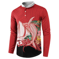 Vavau Sailing Festival Tonga Personalised Button Sweatshirt Humpback Whale Sailboat Tropical Vibes LT14 - Polynesian Pride