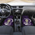 Purple New Zealand Eel Car Mats Aotearoa Maori Tuna With Kotiate Weapon