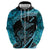 New Zealand Stingray Hoodie Aotearoa Whai With Maori Paua Shell