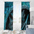 New Zealand Stingray Window Curtain Aotearoa Whai With Maori Paua Shell