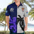 Fiji And Scotland Rugby Hawaiian Shirt Fijian Tapa Pattern With Thistle LT14 - Polynesian Pride