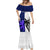 Fiji And Scotland Rugby Mermaid Dress Fijian Tapa Pattern With Thistle LT14 - Polynesian Pride