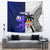 Custom Fiji And Scotland Rugby Tapestry Fijian Tapa Pattern With Thistle LT14 - Polynesian Pride