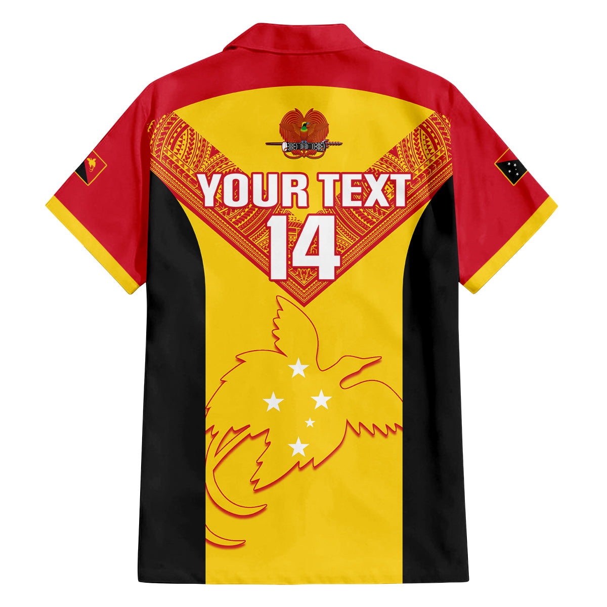 Custom Papua New Guinea Rubgby Family Matching Tank Maxi Dress and Hawaiian Shirt Pacific 2023 Go PNG Kumuls LT14 - Polynesian Pride