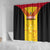 Papua New Guinea Rubgby Shower Curtain Pacific 2023 Go PNG Kumuls LT14 - Polynesian Pride