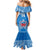 Custom Samoa Rugby Family Matching Mermaid Dress and Hawaiian Shirt Pacific 2023 Go Toa Samoa LT14 - Polynesian Pride