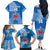 Custom Samoa Rugby Family Matching Off Shoulder Long Sleeve Dress and Hawaiian Shirt Pacific 2023 Go Toa Samoa LT14 - Polynesian Pride