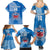 Custom Samoa Rugby Family Matching Summer Maxi Dress and Hawaiian Shirt Pacific 2023 Go Toa Samoa LT14 - Polynesian Pride