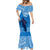 Custom Samoa Rugby Mermaid Dress Pacific 2023 Go Toa Samoa LT14 - Polynesian Pride