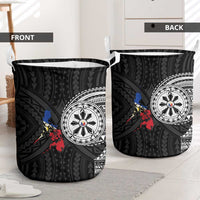 Philippines Strong Laundry Basket Filipino Map Polynesian Tattoo - Polynesian Pride
