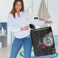 Philippines Strong Laundry Basket Filipino Map Polynesian Tattoo - Polynesian Pride