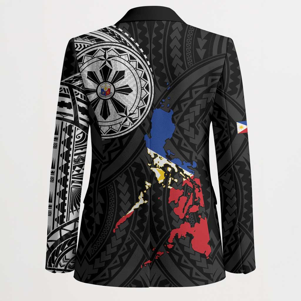 Philippines Strong Blazer Filipino Map Polynesian Tattoo - Polynesian Pride