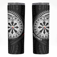 Philippines Strong Skinny Tumbler Filipino Map Polynesian Tattoo - Polynesian Pride