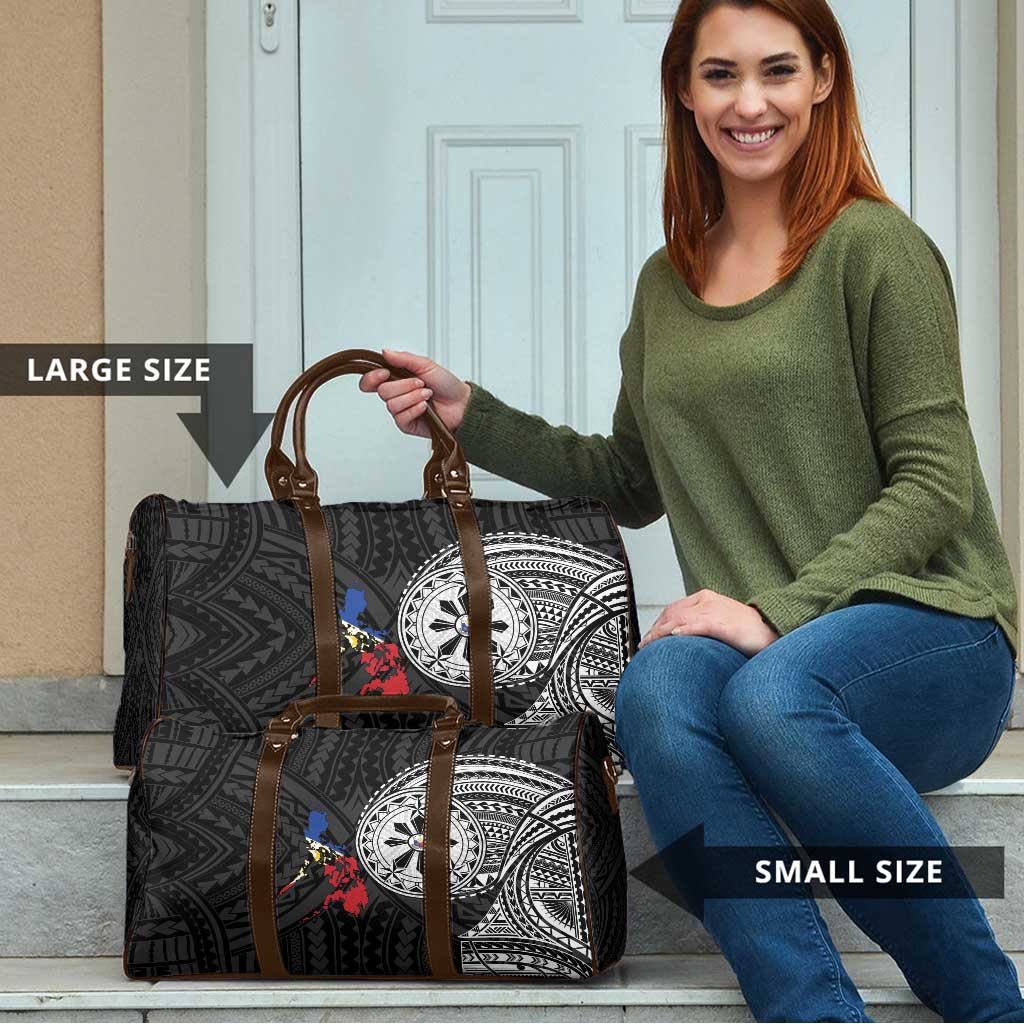 Philippines Strong Travel Bag Filipino Map Polynesian Tattoo - Polynesian Pride