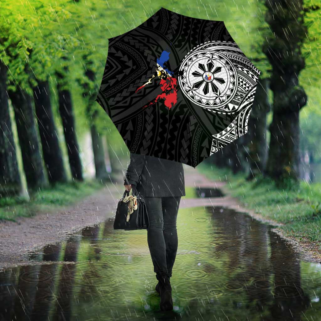 Philippines Strong Umbrella Filipino Map Polynesian Tattoo - Polynesian Pride