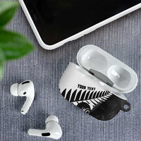New Zealand Lawn Bowls Custom AirPods Case Aotearoa Silver Fern - Polynesian Pride