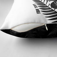 New Zealand Lawn Bowls Custom Pillow Cover Aotearoa Silver Fern - Polynesian Pride