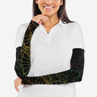 Aloha Hawaii Kalo Arm Sleeves Reggae Taro Polynesian Pattern LT14 - Polynesian Pride