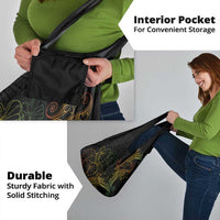 Aloha Hawaii Kalo Grocery Bag Reggae Taro Polynesian Pattern - Polynesian Pride