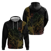 Aloha Hawaii Kalo Hoodie Reggae Taro Polynesian Pattern - Polynesian Pride