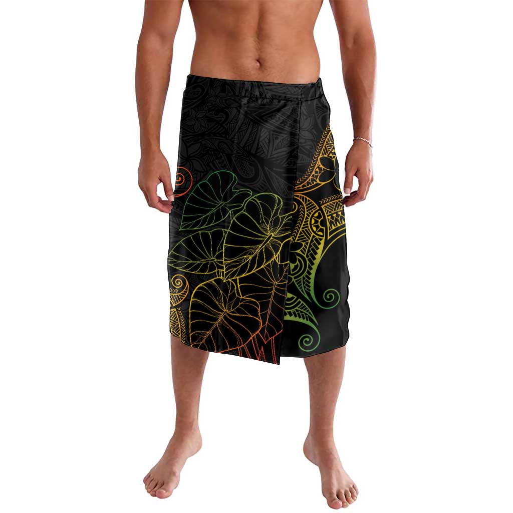Aloha Hawaii Kalo Lavalava Reggae Taro Polynesian Pattern - Polynesian Pride