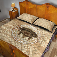 Tonga Skink Kava Bowl Quilt Bed Set Vintage Tongan Ngatu Pattern LT14 - Polynesian Pride