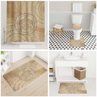 Tonga Ngatu Turtle Bathroom Set Vintage Tongan Tapa Cloth LT14 - Polynesian Pride