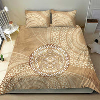 Tonga Ngatu Turtle Bedding Set Vintage Tongan Tapa Cloth LT14 - Polynesian Pride