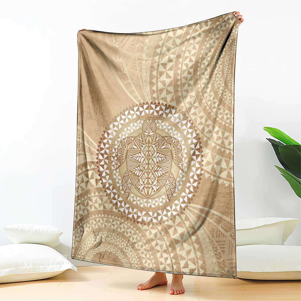 Tonga Ngatu Turtle Blanket Vintage Tongan Tapa Cloth LT14 - Polynesian Pride