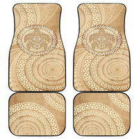 Tonga Ngatu Turtle Car Mats Vintage Tongan Tapa Cloth LT14 - Polynesian Pride
