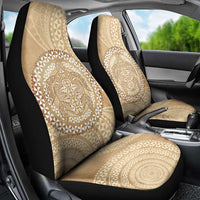 Tonga Ngatu Turtle Car Seat Cover Vintage Tongan Tapa Cloth