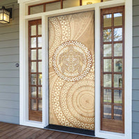 Tonga Ngatu Turtle Door Cover Vintage Tongan Tapa Cloth LT14 - Polynesian Pride