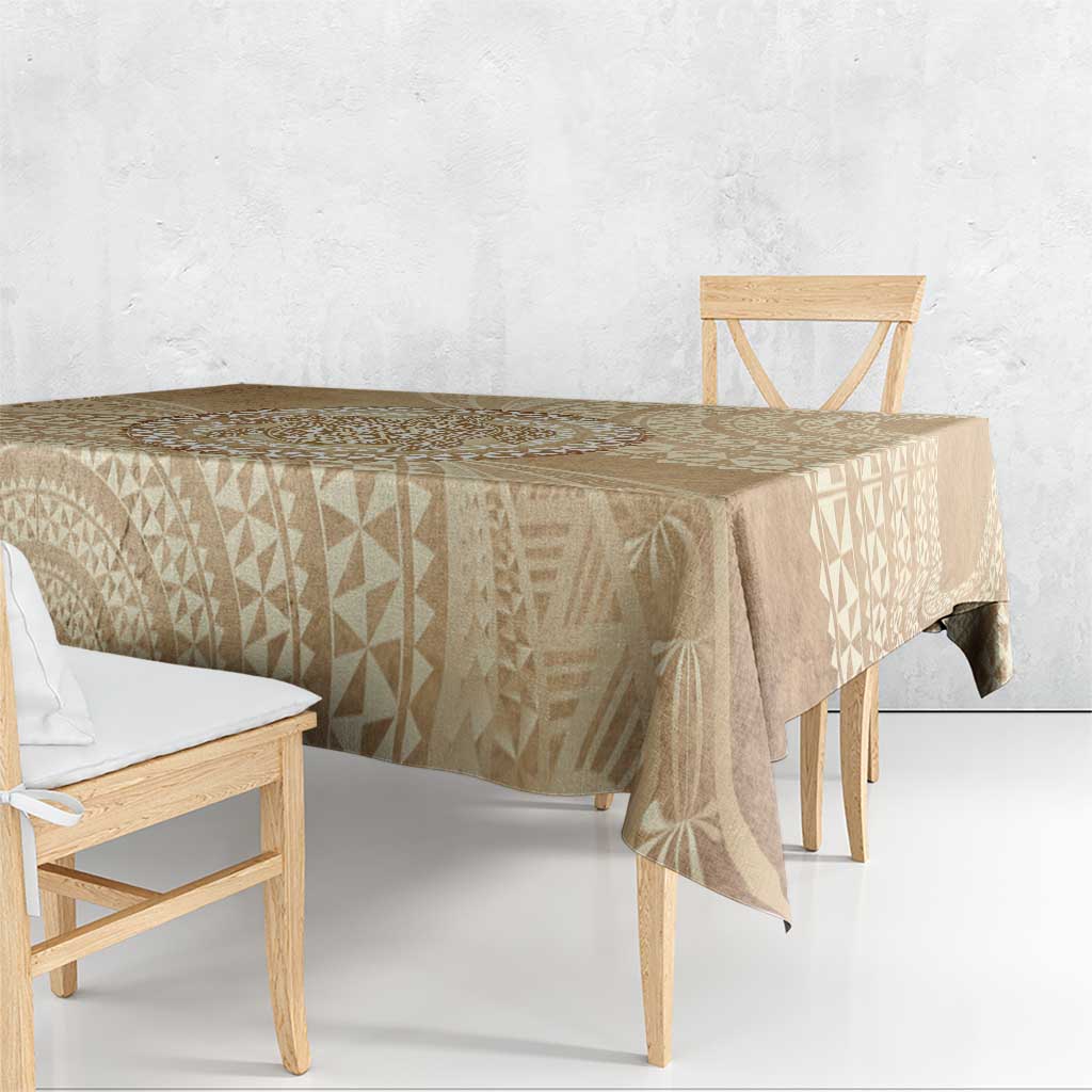 Tonga Ngatu Turtle Tablecloth Vintage Tongan Tapa Cloth LT14 - Polynesian Pride